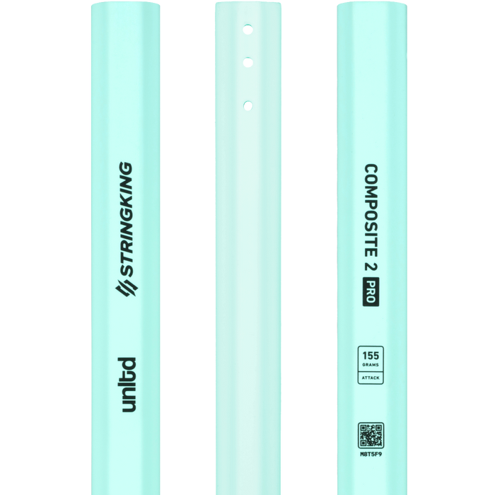 StringKing Composite 2 Pro LE  Attack Lacrosse Shaft - Teal