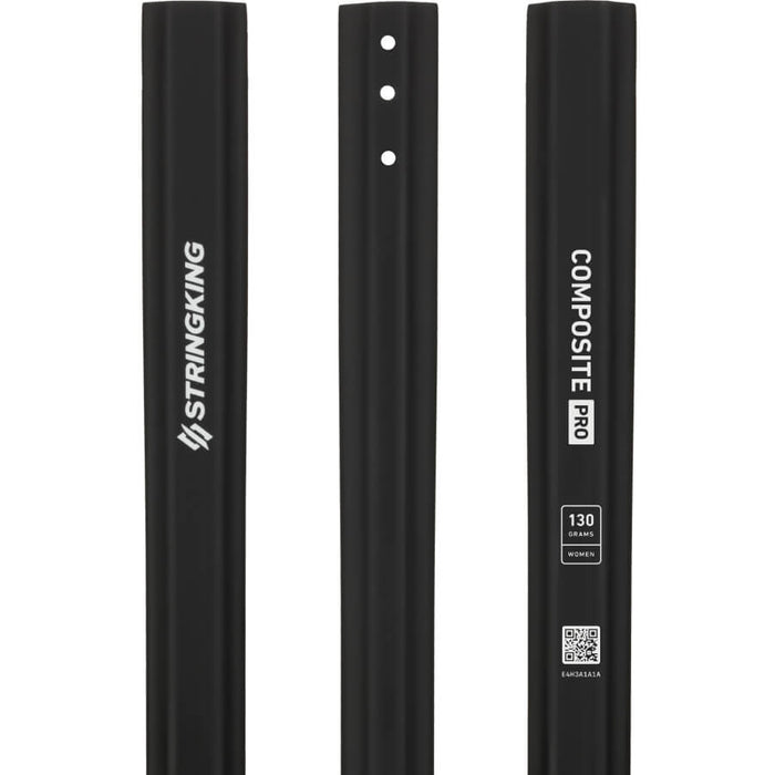 StringKing Composite Pro Women's Lacrosse Shaft - Black