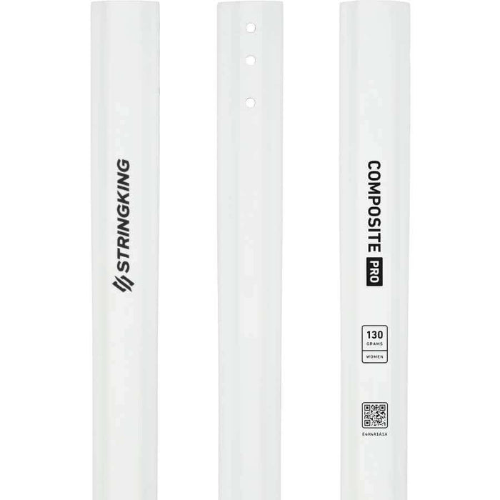 StringKing Composite Pro Women's Lacrosse Shaft - White