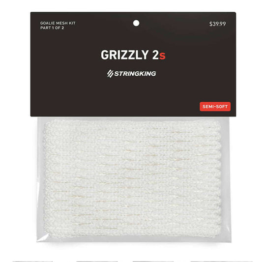 StringKing Grizzly Goalie Mesh 2S- White
