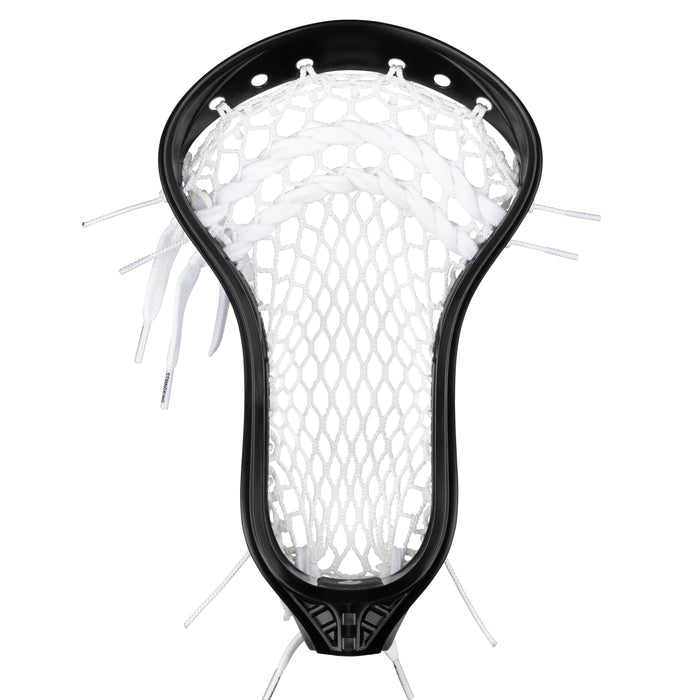 StringKing Mark 2F Strung Lacrosse Head - Black/White