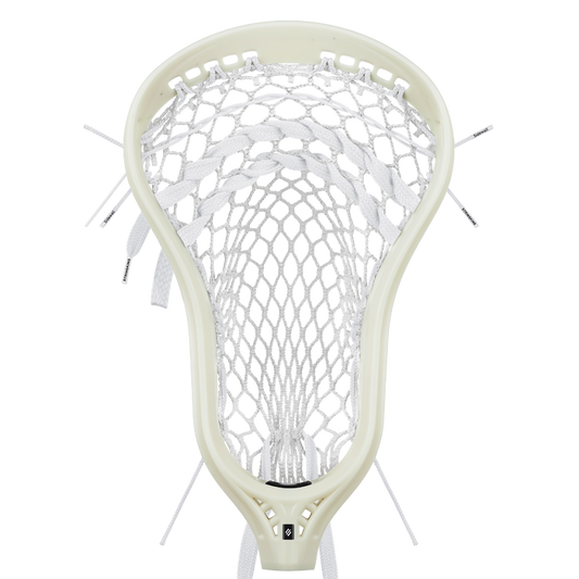String King Mark 3D Strung Lacrosse Head Type 5S - Off White