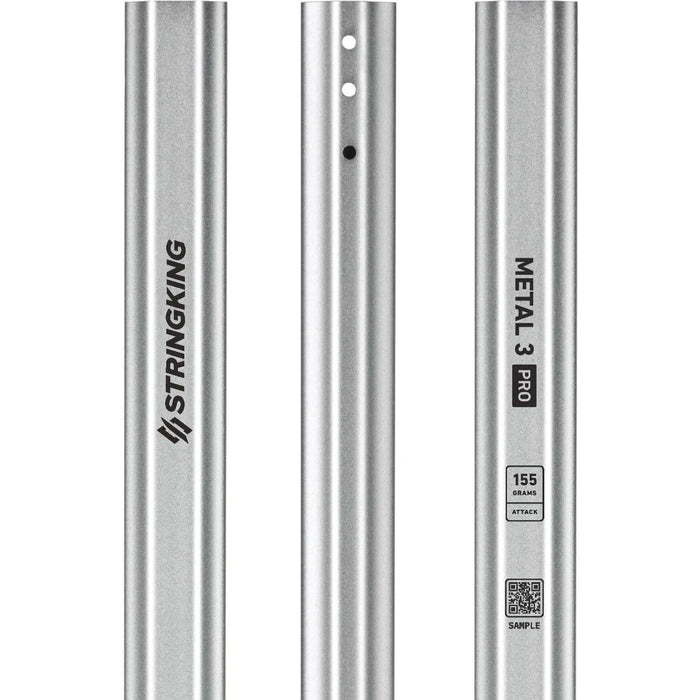 Stringking Metal 3 Pro 155 Lacrosse Shaft  - Silver