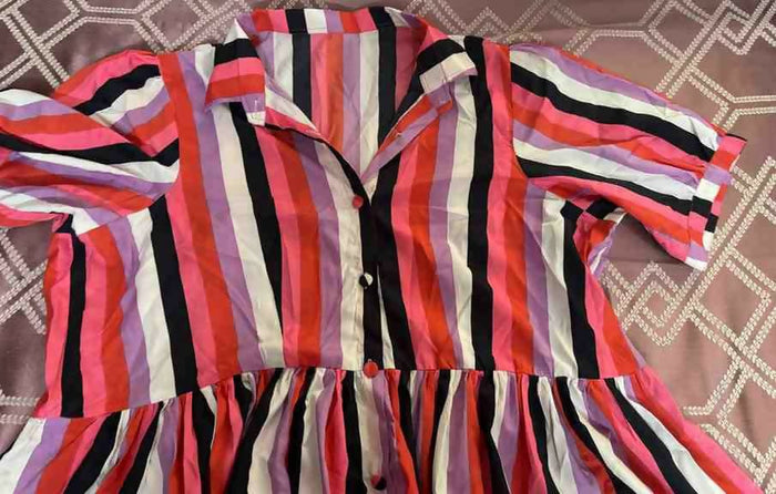 Striped Maternity Dress