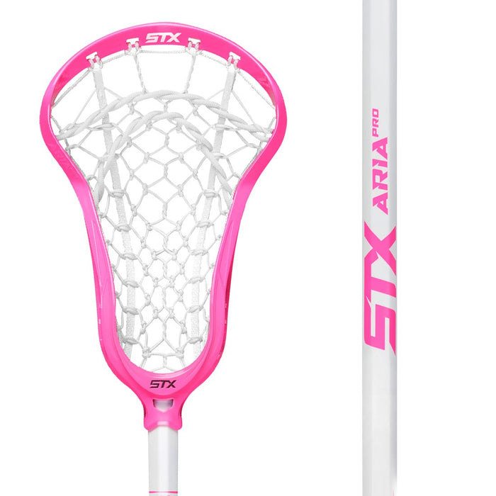 STX Aria Pro LE Women's Complete Lacrosse Stick- Neon Pink