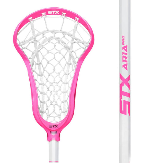STX Aria Pro LE Women's Complete Lacrosse Stick- Neon Pink
