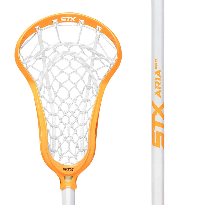 STX Aria Pro LE Women's Complete Lacrosse Stick- Orange
