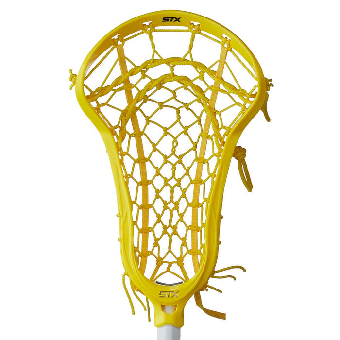 STX Aria Pro LockPocket Women's Strung Lacrosse Head - Yellow/Yellow