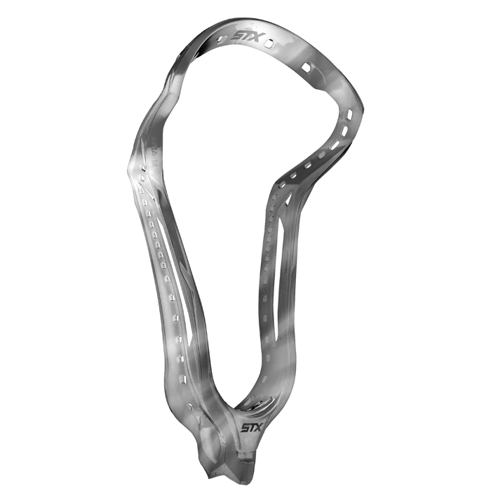 Silver Chrome Unstrung Women's Lacrosse Head
