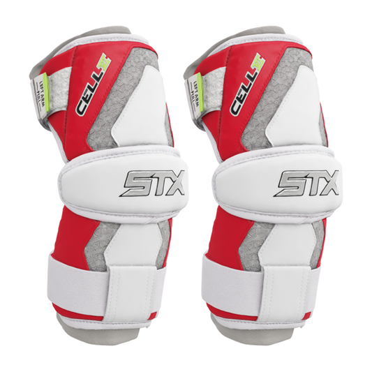 STX Cell VI Limited Edition Lacrosse Arm Pads - Red