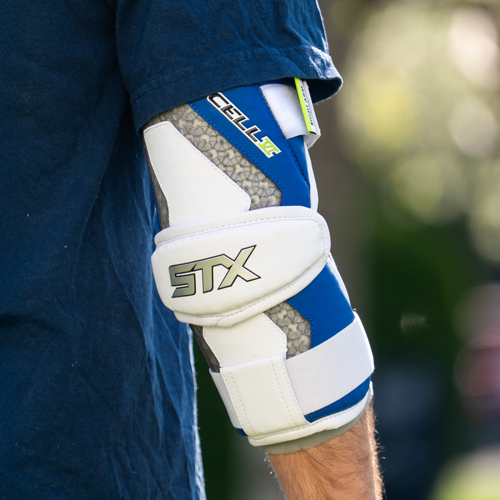STX Cell VI Limited Edition Lacrosse Arm Pads - Royal