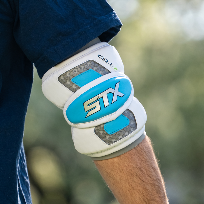 STX Cell VI Limited Edition Lacrosse Elbow Pads - Carolina