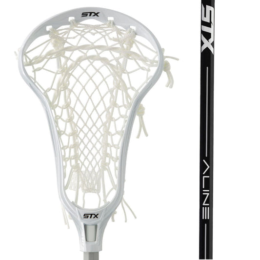 STX Crux 400 Aline Women's Complete Lacrosse Stick- White