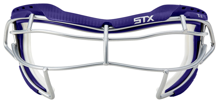 STX Focus XVS Lacrosse Goggles - Royal
