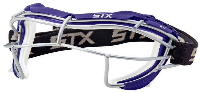 STX Focus XVS Lacrosse Goggles - Royal