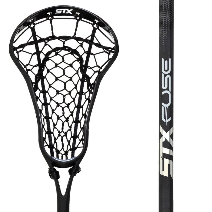 STX Fuse Women's Complete Lacrosse Stick - Black