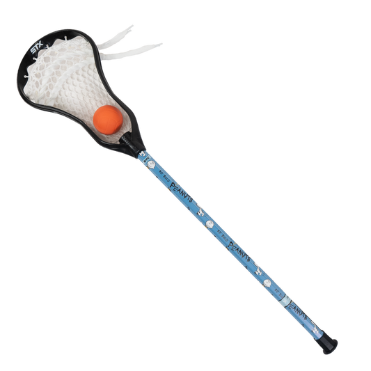 STX Peanuts Black/Blue Mini Lacrosse Stick