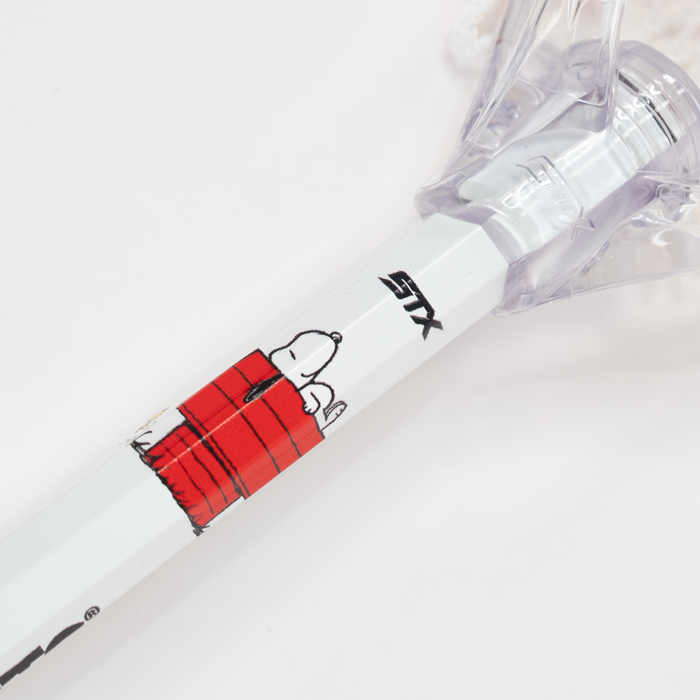 STX Peanuts Clear/White Mini Lacrosse Stick