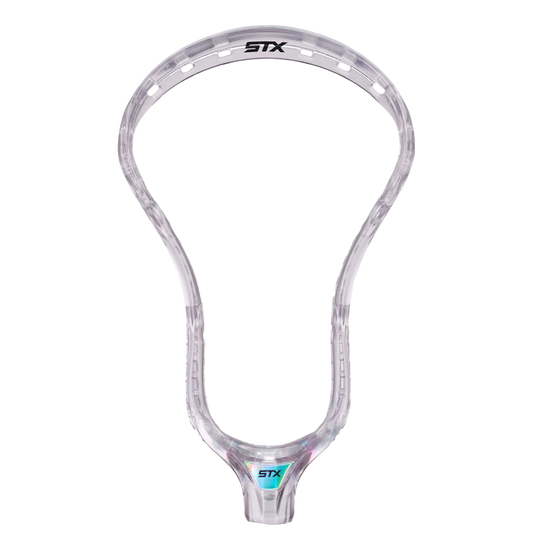 STX Stallion Prism Men's Unstrung Lacrosse Head - Clear