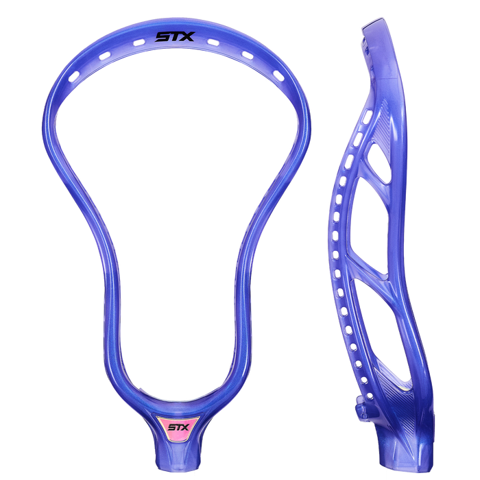 STX Stallion Prism Men's Unstrung Lacrosse Head - Galactic Purple