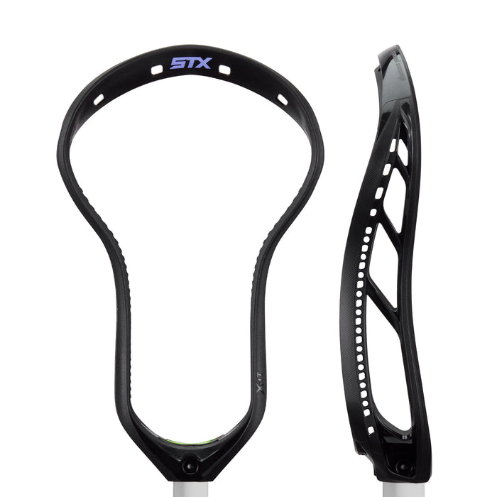 Stiff Unstrung Lacrosse Head - Black