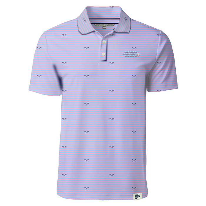 Sunset Vibes Lacrosse Polo