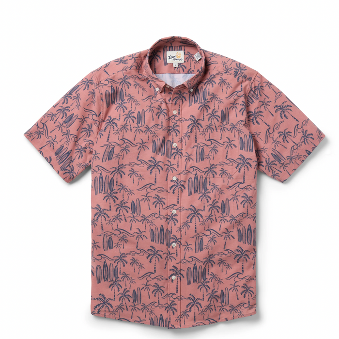 Surf Break Performance Button Front - Canyon