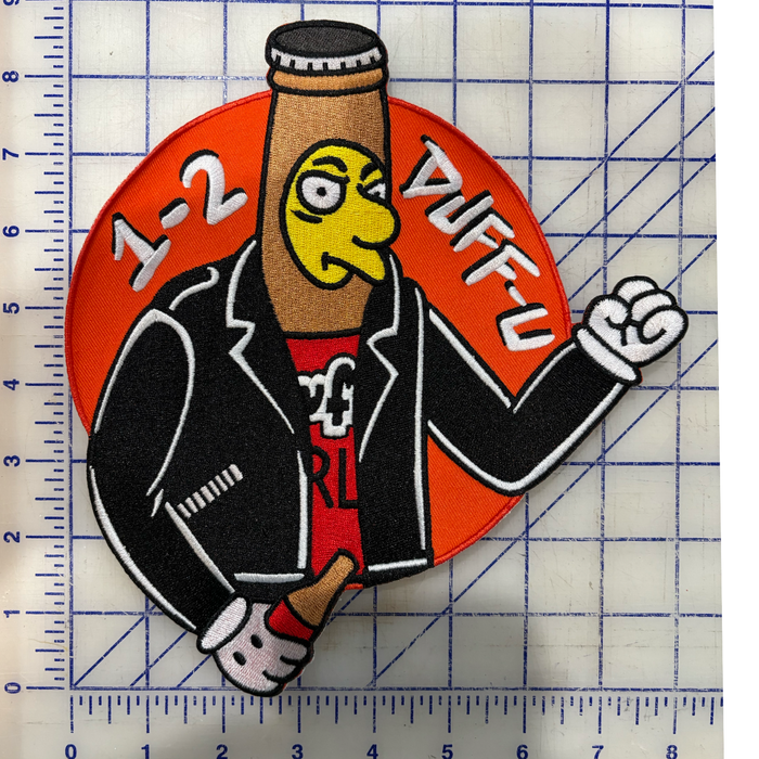Surly Threat Embroidered Backpatch