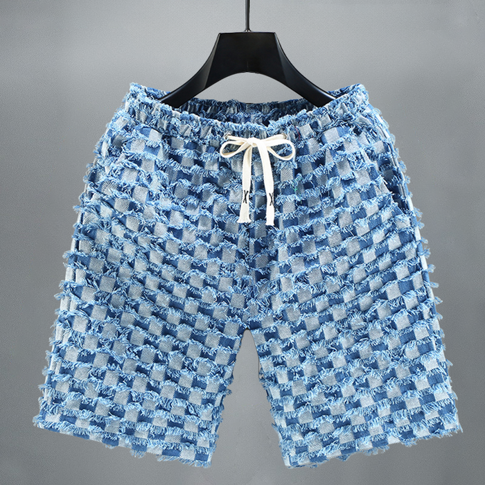 Tanner Slim-Fit Checkered Shorts