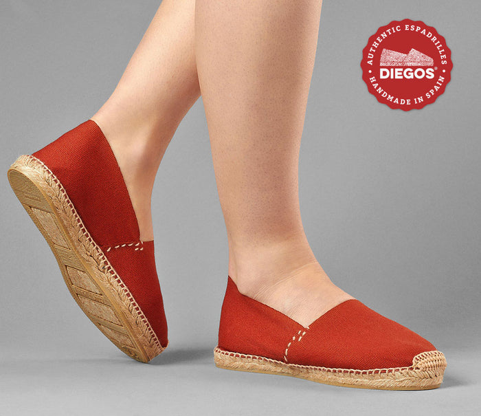Terracotta espadrilles