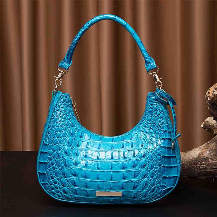 THE BOSS BABE™️ EMBOSSED CROC PURSE
