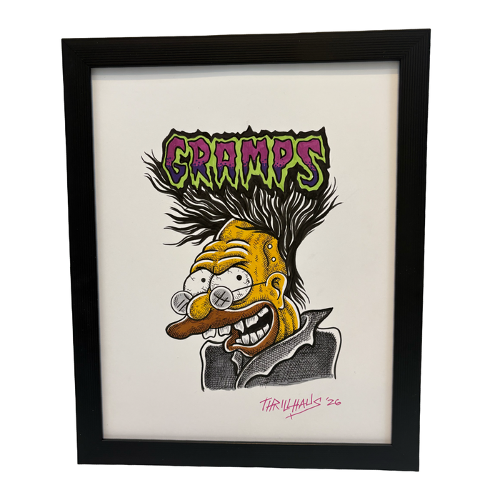 The Gramps Framed Original Art