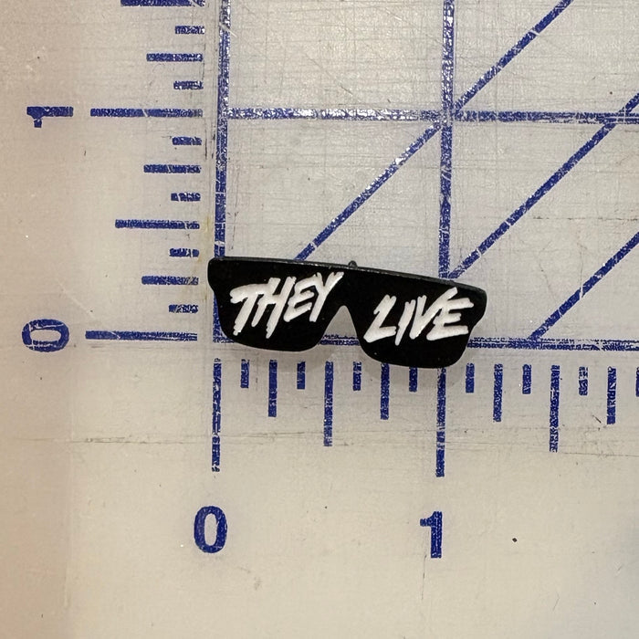 They Live Enamel Pin