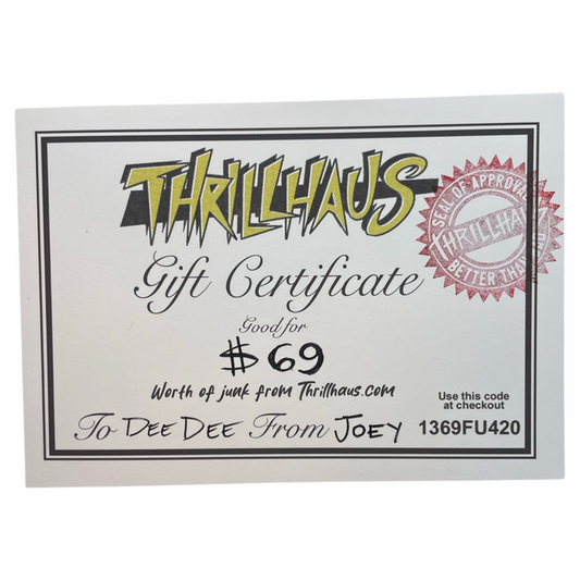 Thrillhaus Gift Certificate