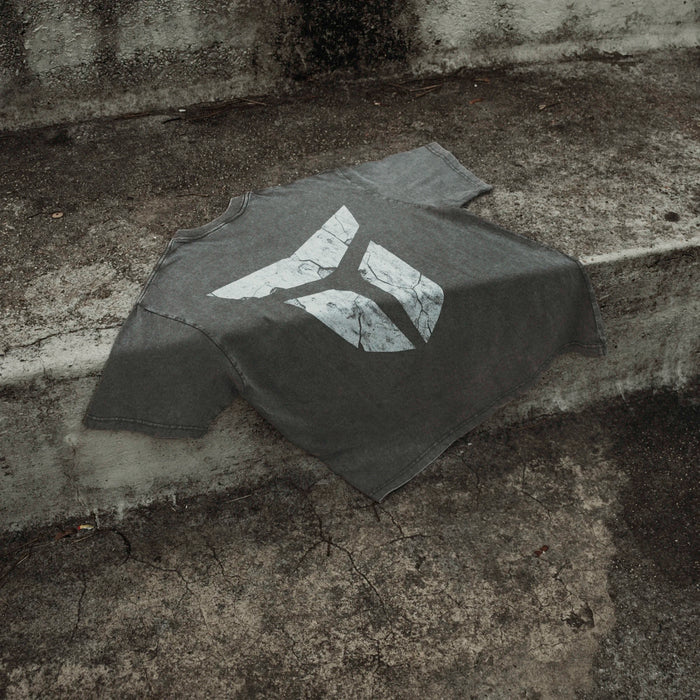 THRONE Concrete Tee Grey