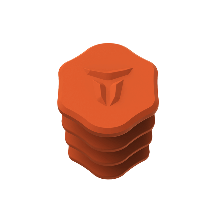THRONE End Cap - Orange