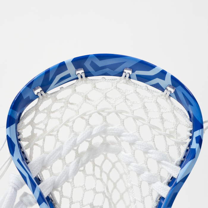 THRONE OMEN Electric Blue Dyed Lacrosse Head
