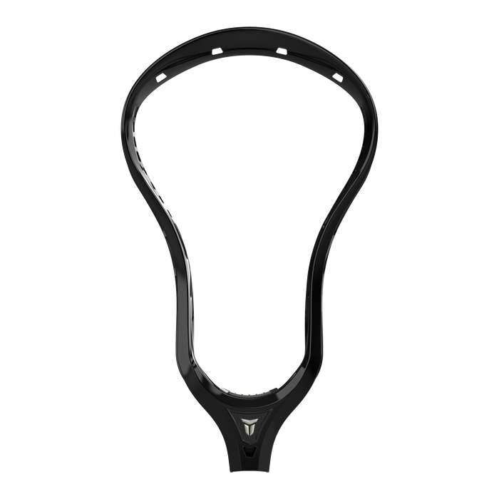 THRONE OMEN Men's Unstrung Lacrosse Head- Black