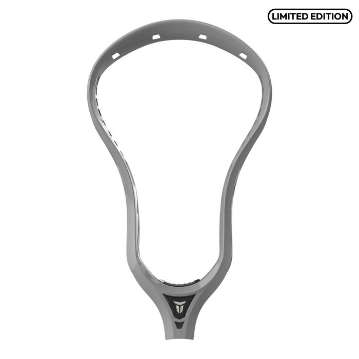 THRONE OMEN Men's Unstrung Lacrosse Head- Grey