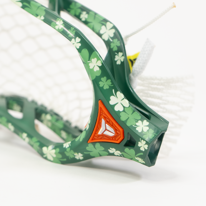THRONE OMEN Lucky Irish Dyed Lacrosse Head