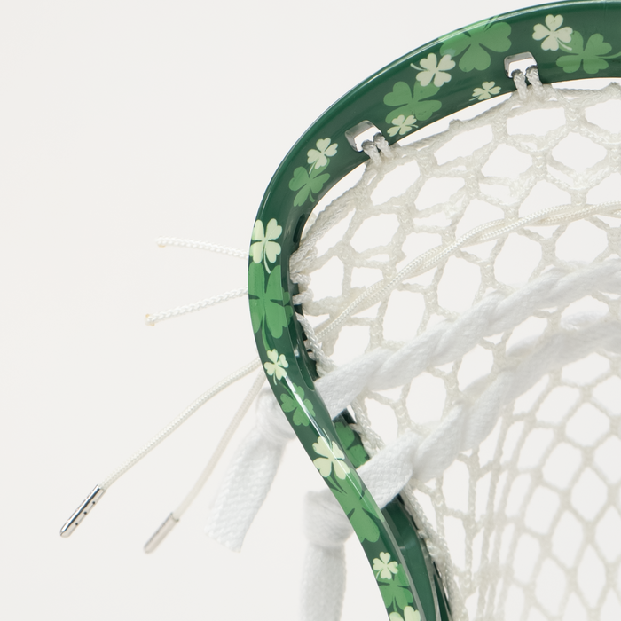 THRONE OMEN Lucky Irish Dyed Lacrosse Head