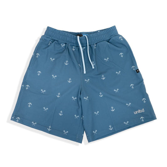 Tonal Anchors Tactical 3.0 Youth lacosse shorts front view with waistband strings showing