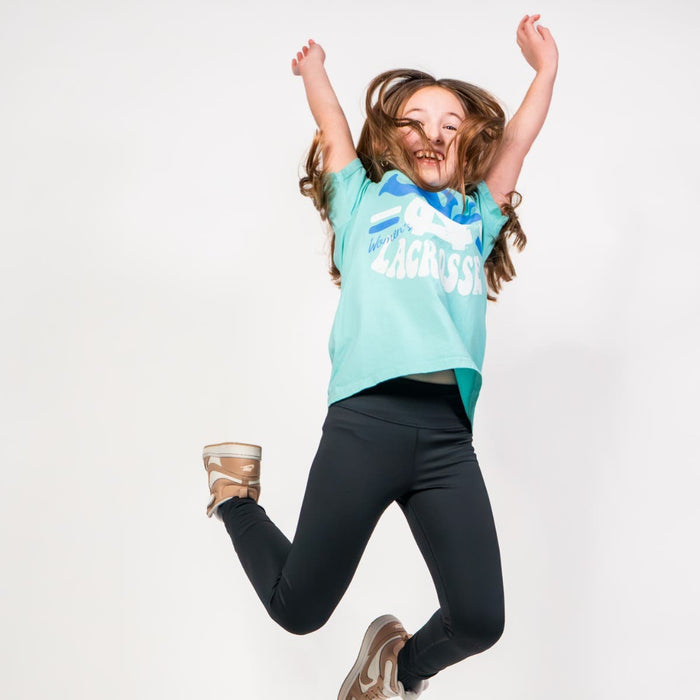 UNC Women's Mint Lacrosse Tee