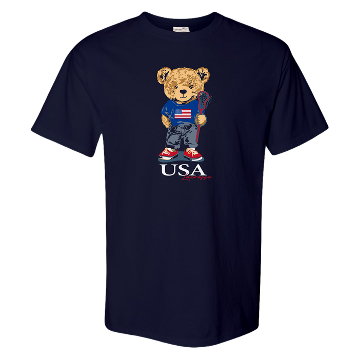 Champion USA Bear Lacrosse Tee