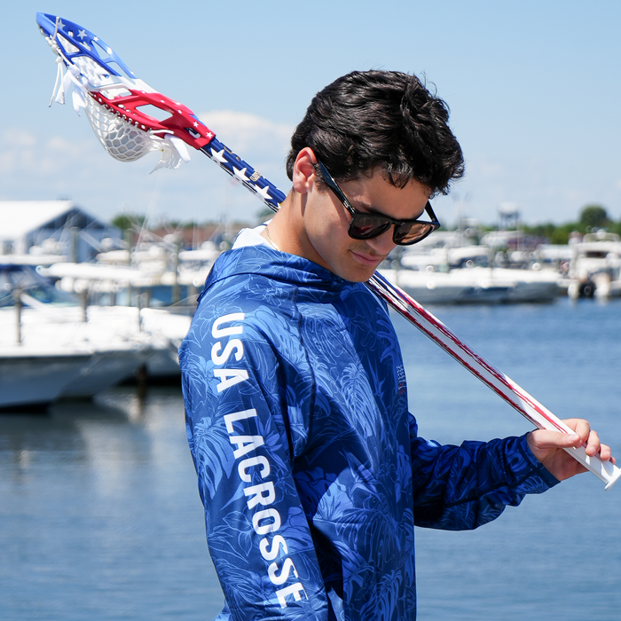 USA Lacrosse UPF Sun Hoodie