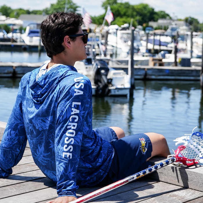 USA Lacrosse UPF Sun Hoodie