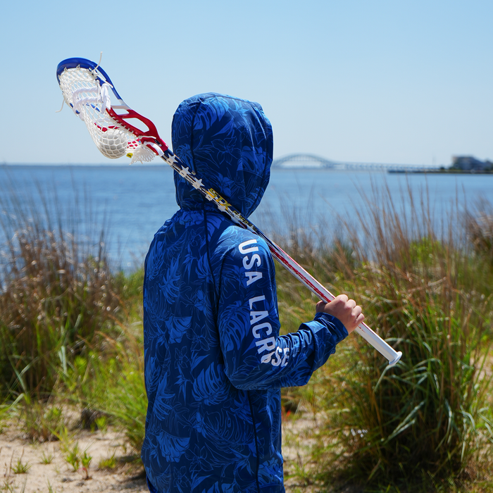USA Lacrosse UPF Sun Hoodie