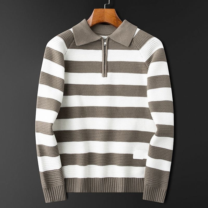 Vinizio Classic Stripe Polo Shirt