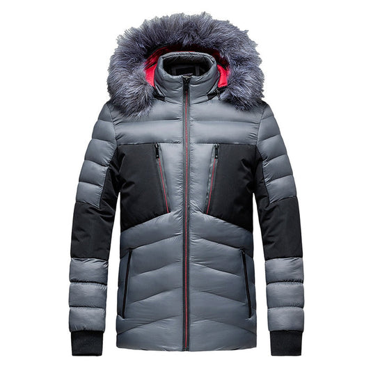 Vinizio Cozy Fur Hooded Down Jacket