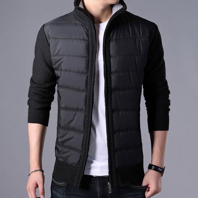 Vinizio Patchwork Sweater Jacket